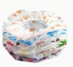 Set of 6 High-Quality Waterproof Shower Caps - Image 3